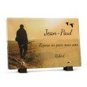 Plaque rectangle pour chasseur - Champs