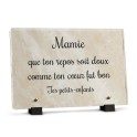 Plaque avec motif marbre doré