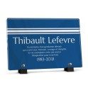 Plaque gendarme avec 3 bandes