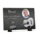 Plaque funéraire Elvis Presley personnalisable avec texte et photo