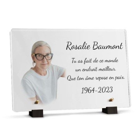 plaque funéraire blanche avec photo plaque funéraire blanche avec photo