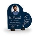 plaque funéraire ping pong avec photo