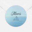 Stickers décès mer
