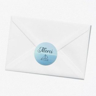 Stickers décès mer