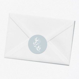 Stickers décès personnalisé laurier