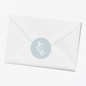 Stickers décès personnalisé laurier