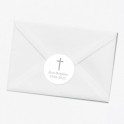 Stickers décès personnalisés religieux