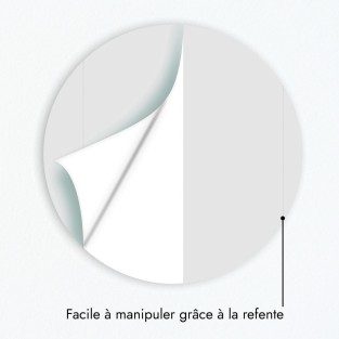Stickers décès personnalisés religieux