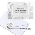 Carte de remerciements décès sur-mesure