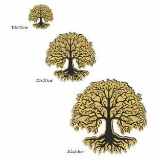 Plaque décorative pour tombe arbre de vie