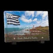 Plaque funéraire pays et région