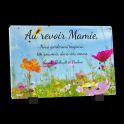 Plaque funéraire Fleurs