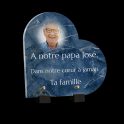 Plaque funéraire avec motifs marbre