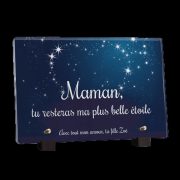 Plaque funéraire sur les étoiles