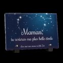 Plaque funéraire étoile