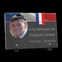 Plaque pour ancien combattant