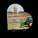 Plaque mortuaire pour un agriculteur