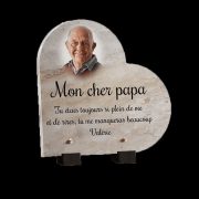 Plaque funéraire papa