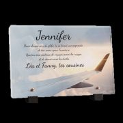 Plaque funéraire cousine